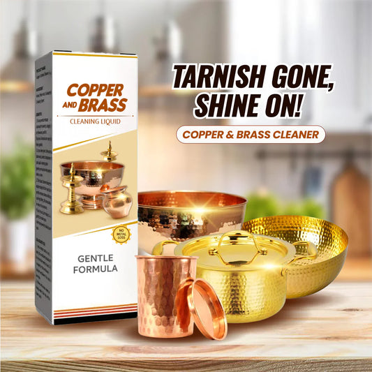 ShineBright鈩� - Instant Copper & Brass Cleaning Liquid 鉁煡� (Buy 1 Get 1 Free馃敟馃敟) Limited Period Offer