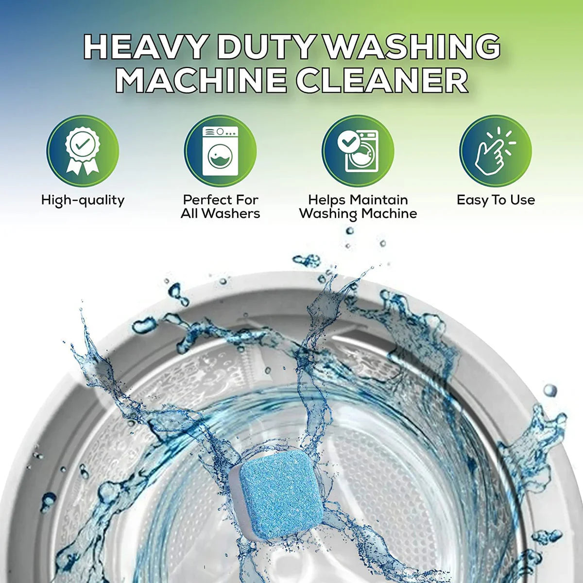Washing Machine Deep Cleaning Tablets (Limited Stock 馃敟馃敟)