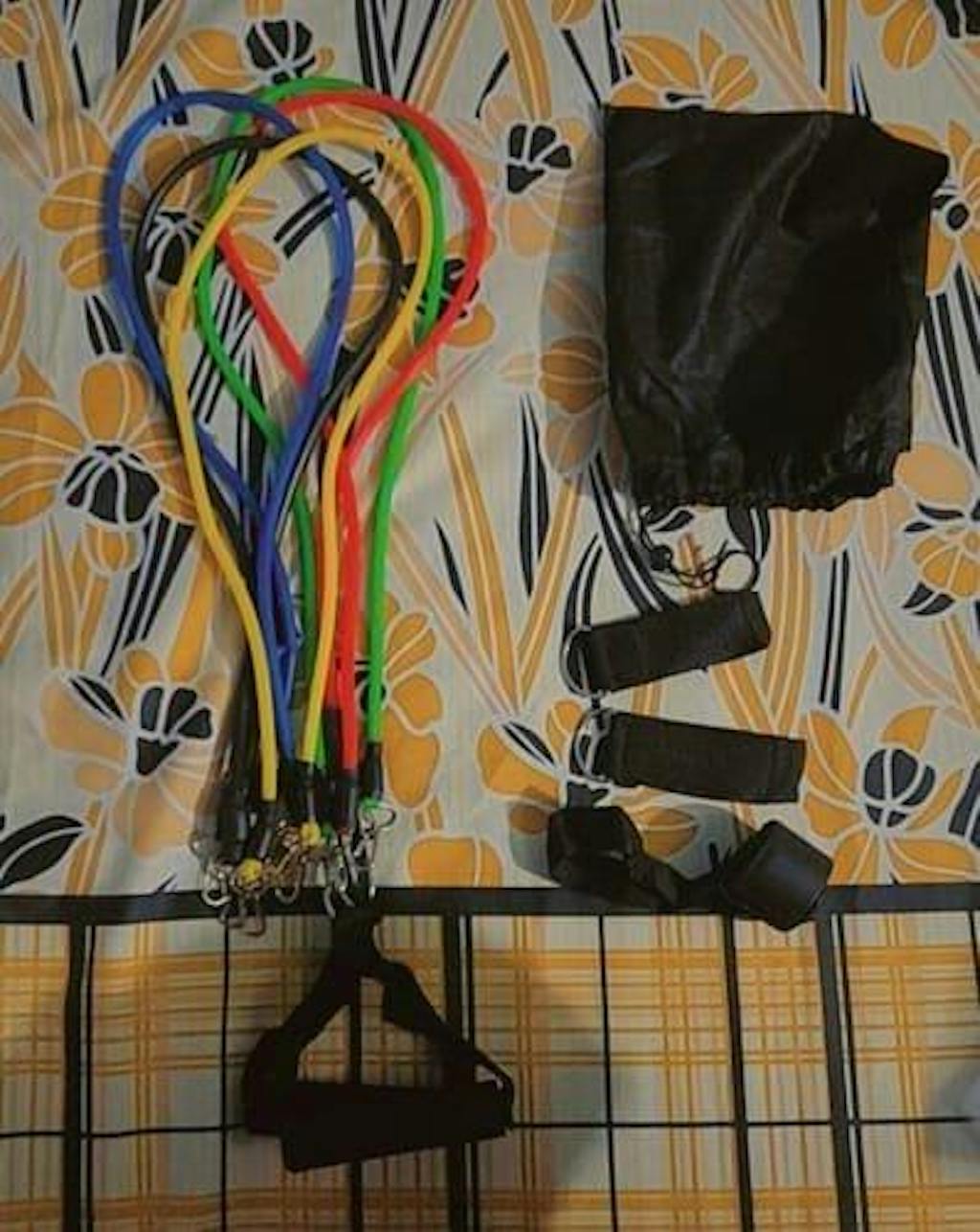 11‑Piece Resistance Band Set – Strength, Yoga & Home Workout