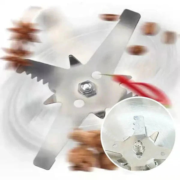 Multifunctional portable Electric Grinder Stainless Steel Herbs, Spices ,Nuts, Grain and Coffee Grinder for Home